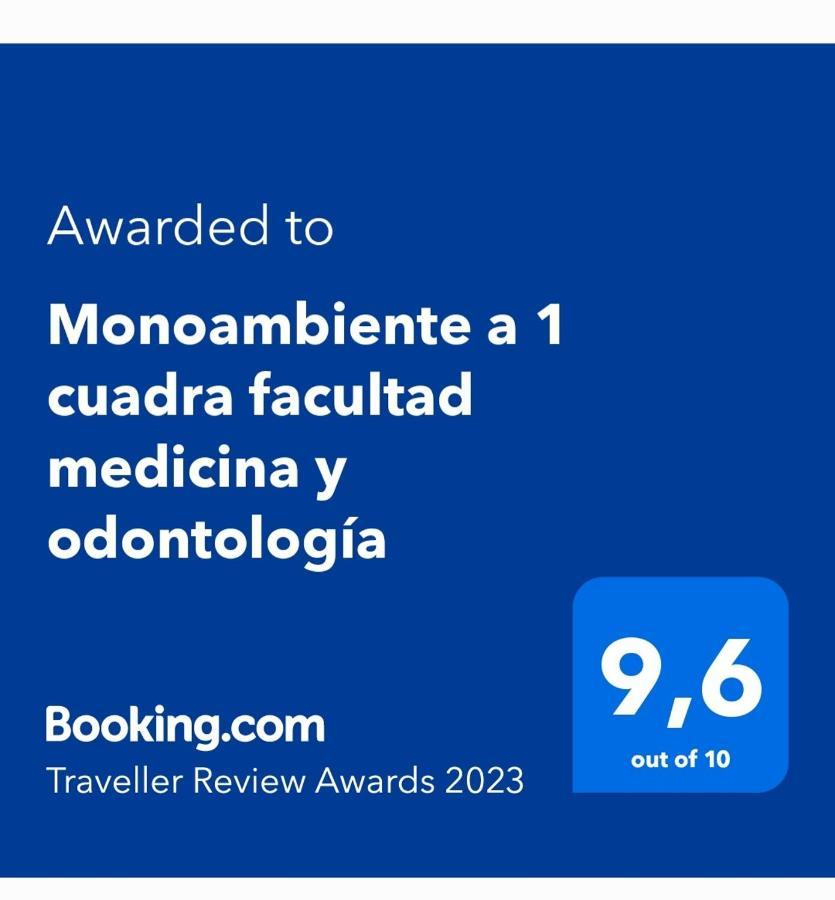 로자리오 Monoambiente A 1 Cuadra Facultad Medicina Y Odontologia 아파트 외부 사진